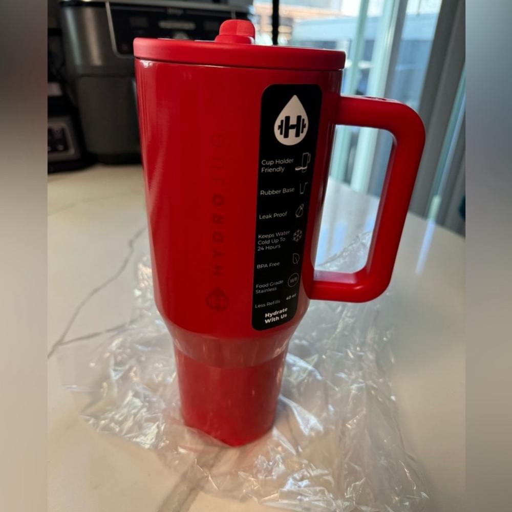 Hydrojug Traveler- Limited Edition- Red Shine